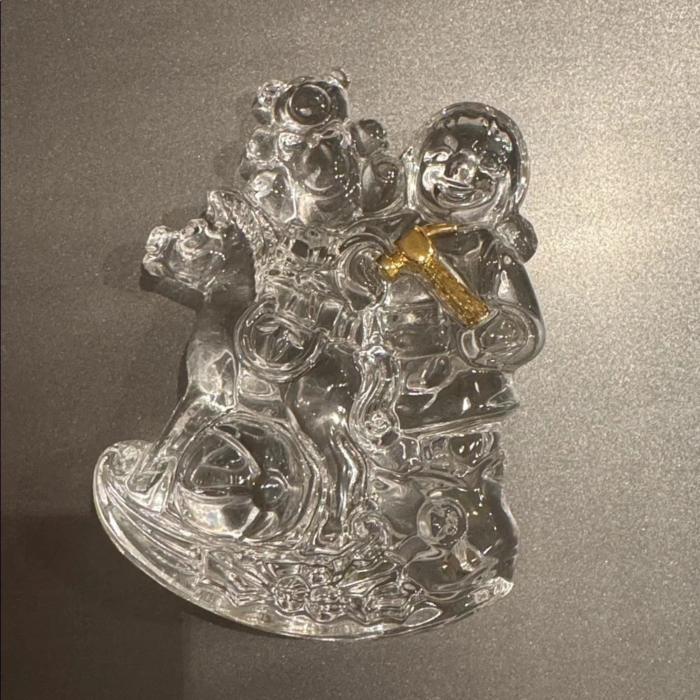 Marquis by Waterford Crystal Elves making the Toys Elf Figurine